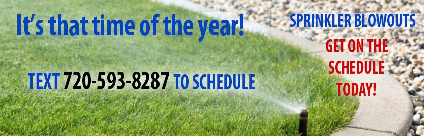 colorado servicing - sprinkler blowout
